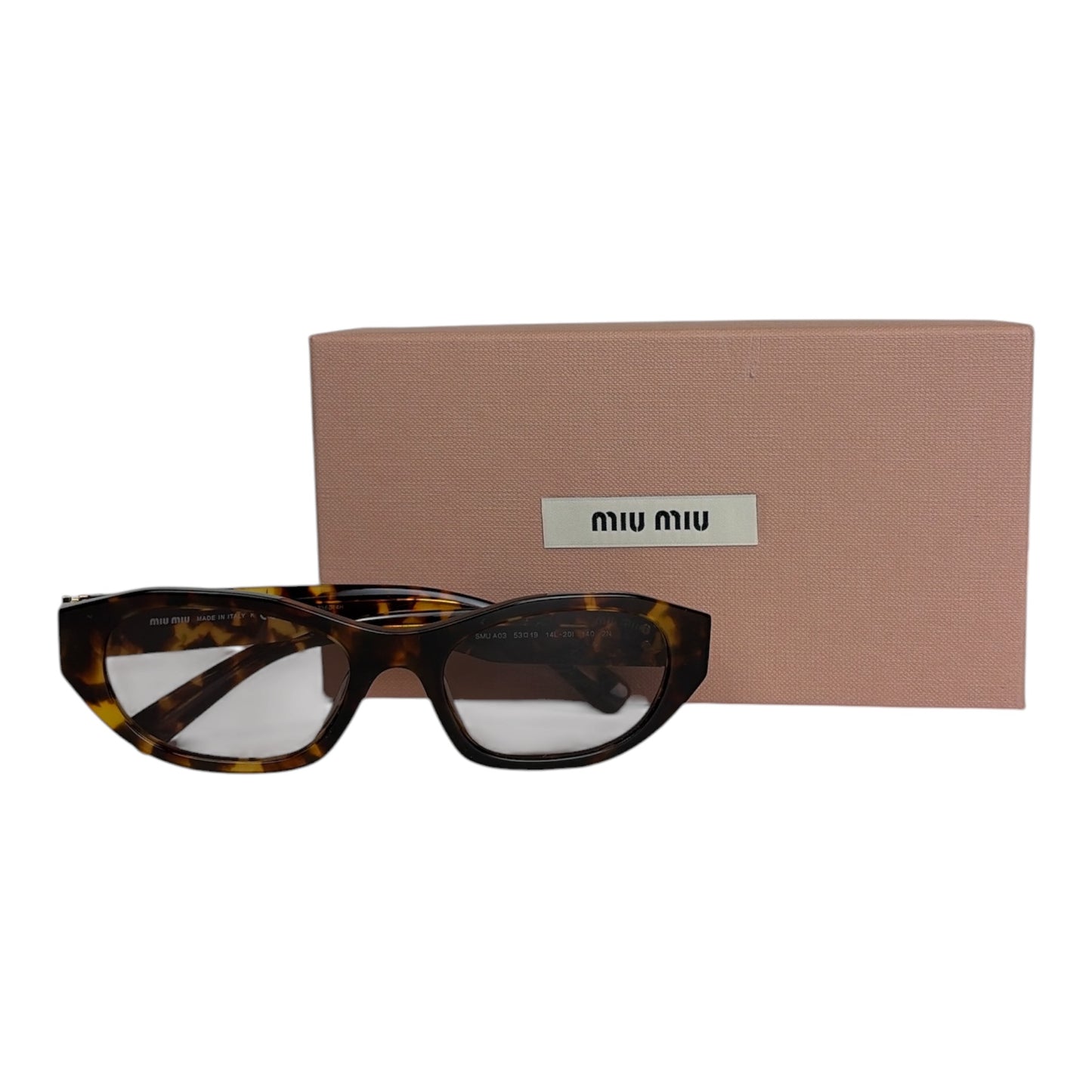 Oval Tortoise Frame Sunglasses