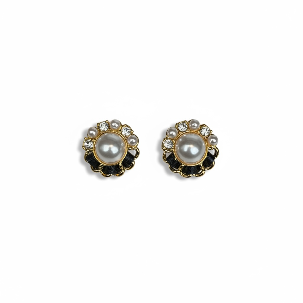 Pearl Cluster Earring