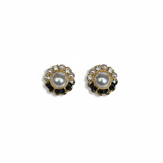 Pearl Cluster Earring