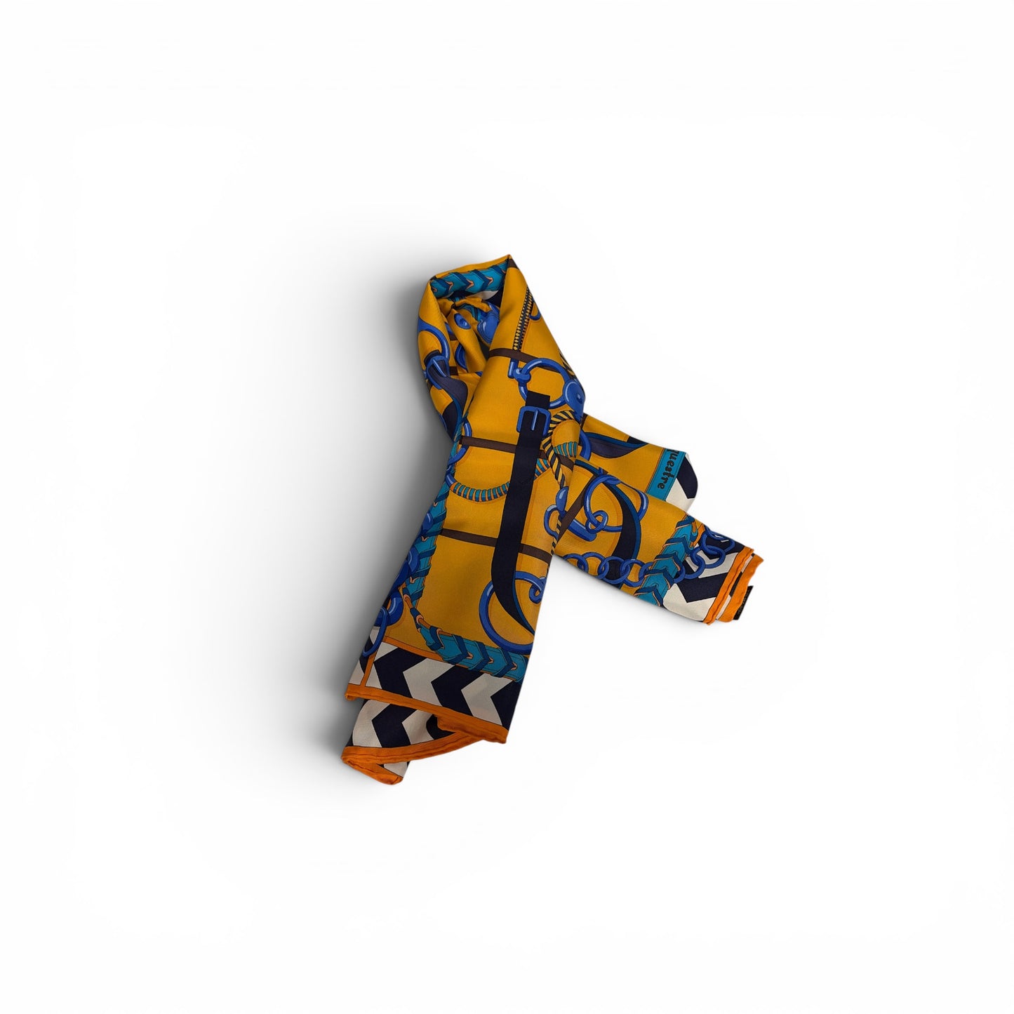 "Panoplie Equestre" Twill Silk 90 cm Scarf