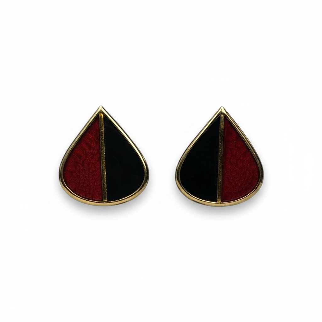 Enamel Earrings