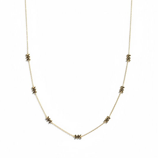 MK Logo Necklace