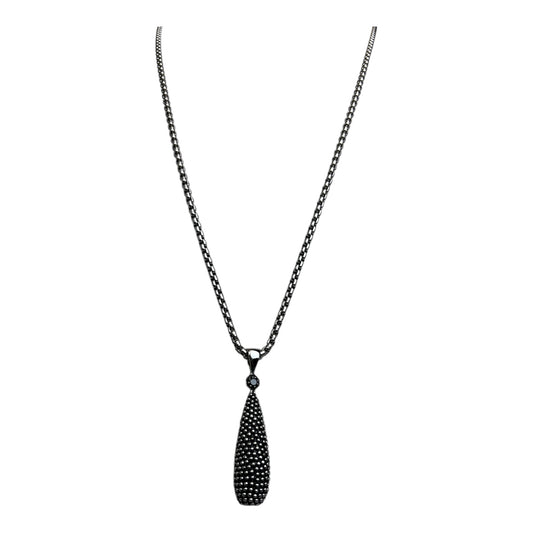 Oblong Pendant Necklace