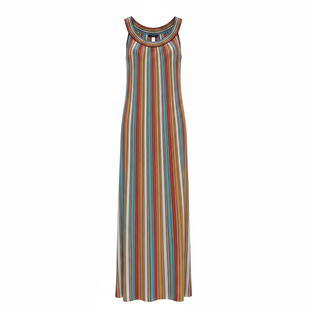Striped Maxi Dress size 5 (XLarge)