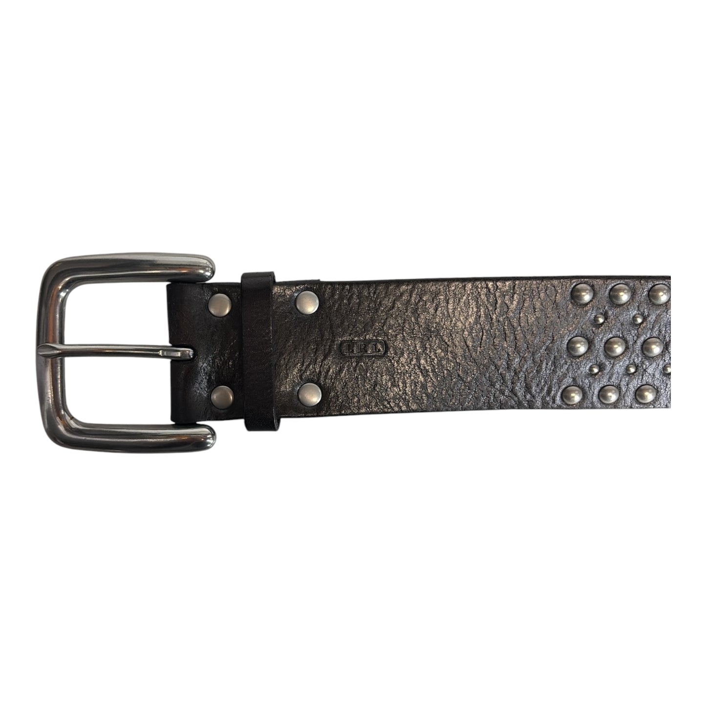 Leather Studded Belt size Large