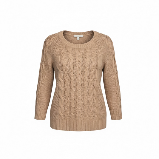 Cable Knit Sweater size Large