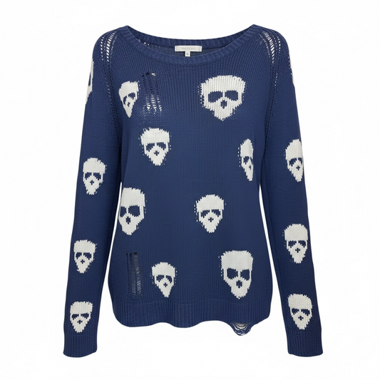Skulls Sweater size Medium