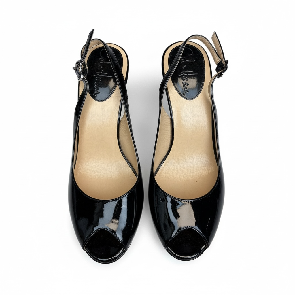 Patent Heels size 5.5