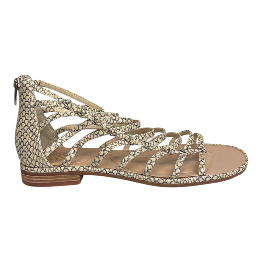 Lendrila Caged Flat Sandals size 9