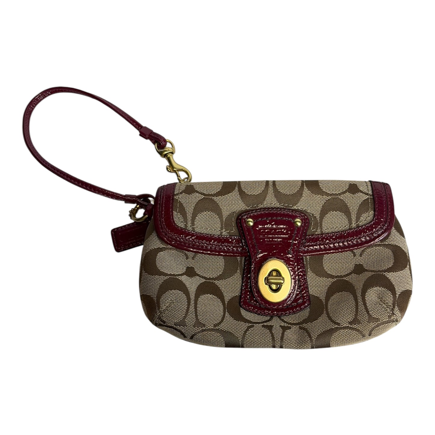 Legacy Monogram Wristlet