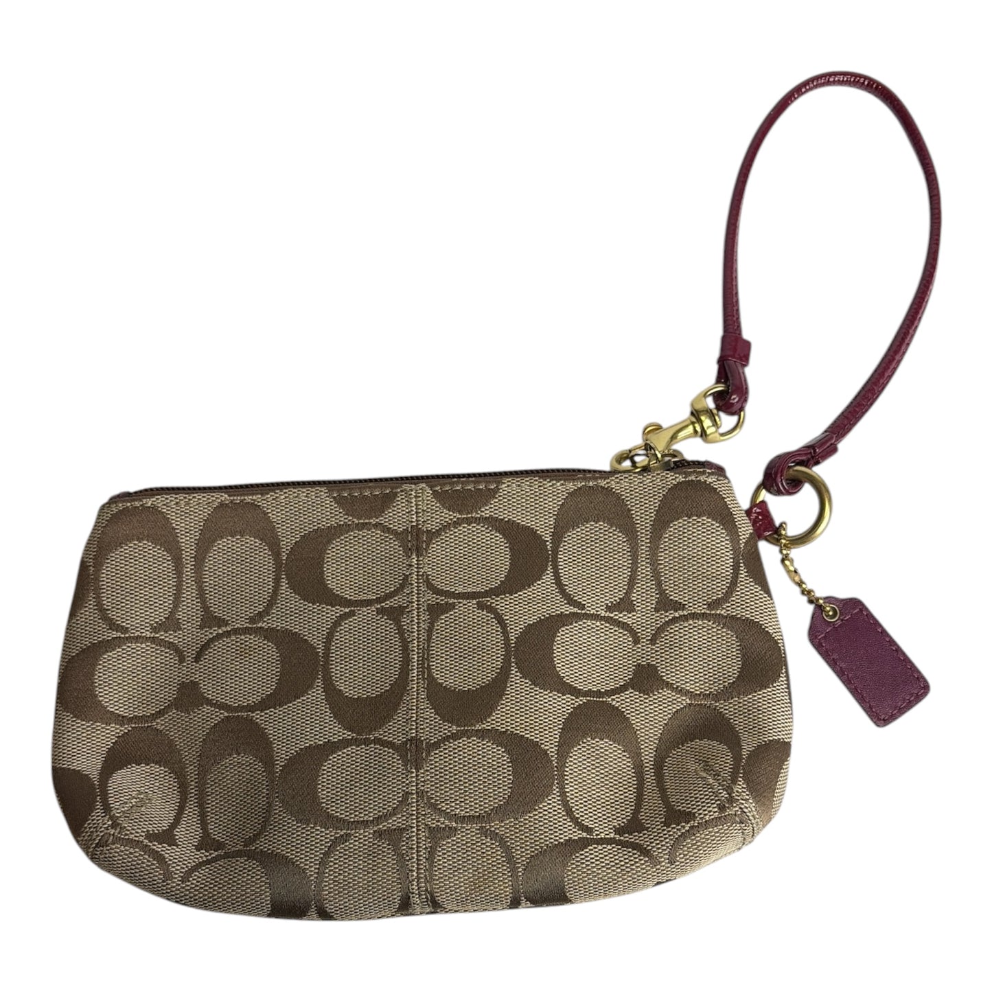 Legacy Monogram Wristlet