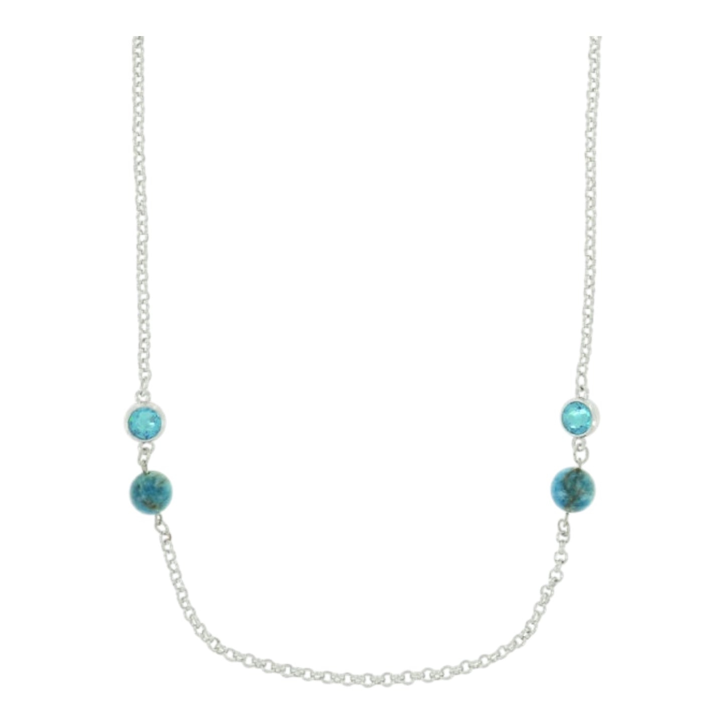 Blue Pria Necklace