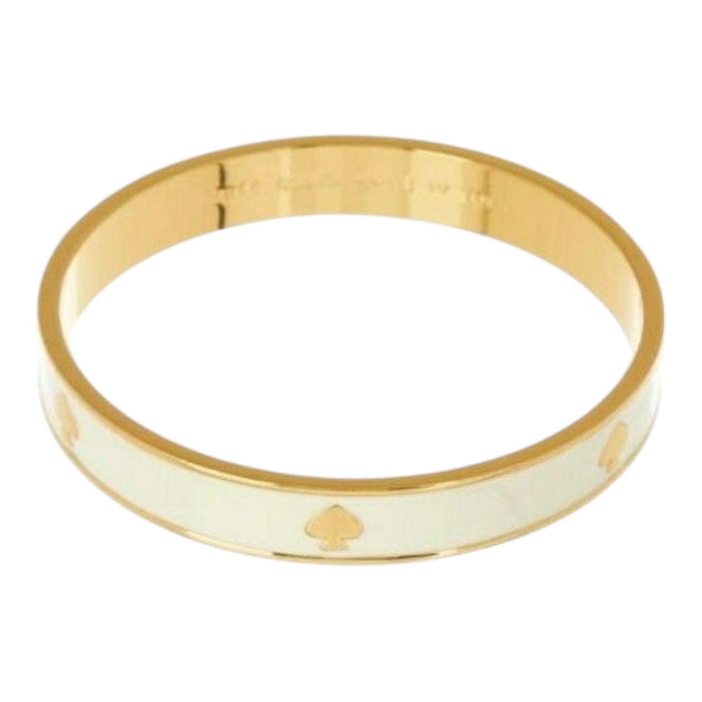 Spade Enamel Bangle