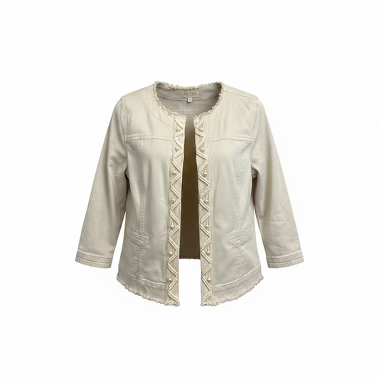 Pearl Trim Jacket size 16