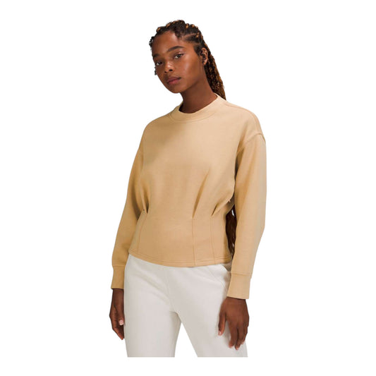 Gathered Waist Crew Pullover size 4