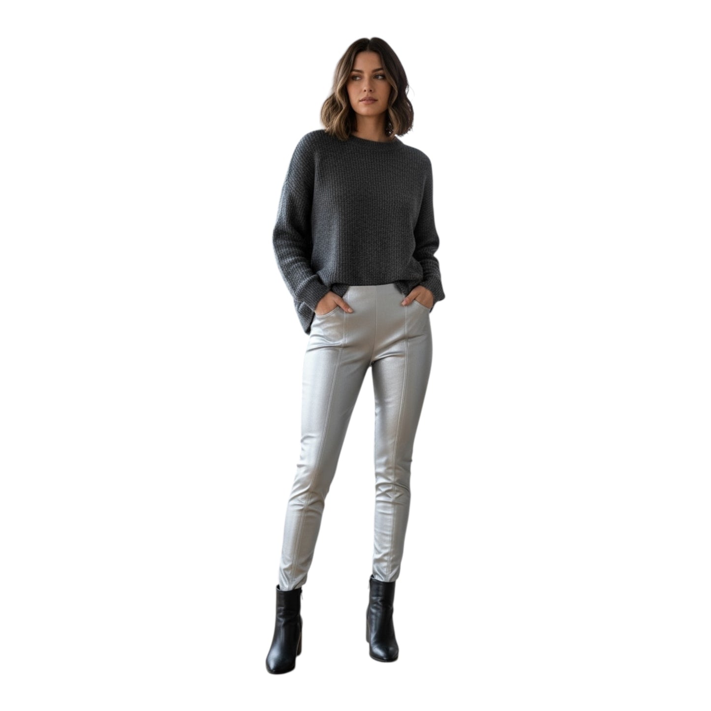 Faux Leather Pants