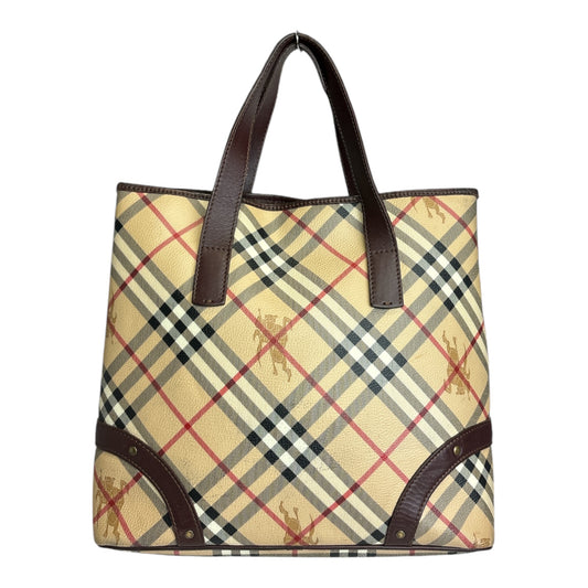 Haymarket Check Patterned Handle Bag