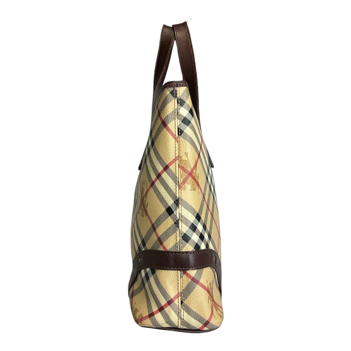 Haymarket Check Patterned Handle Bag