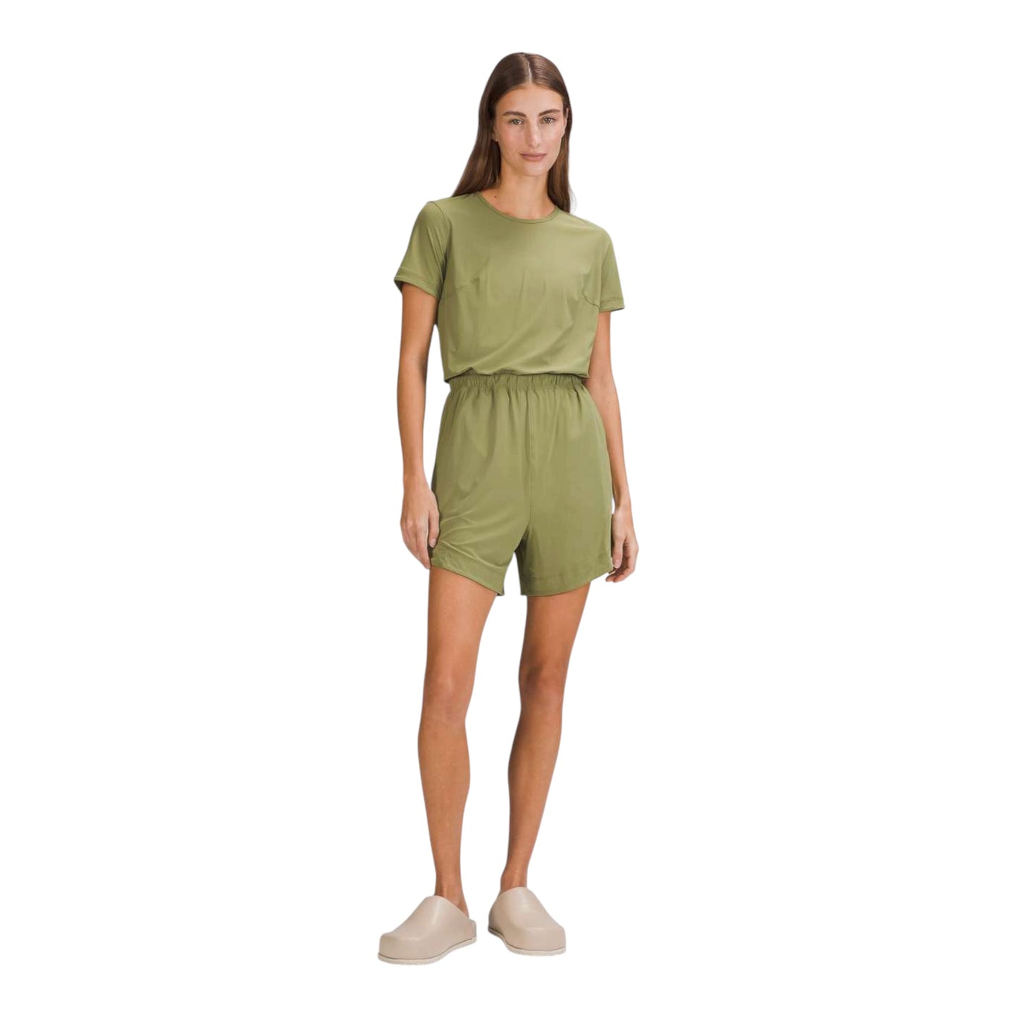 Lightweight High Neck Romper size 4