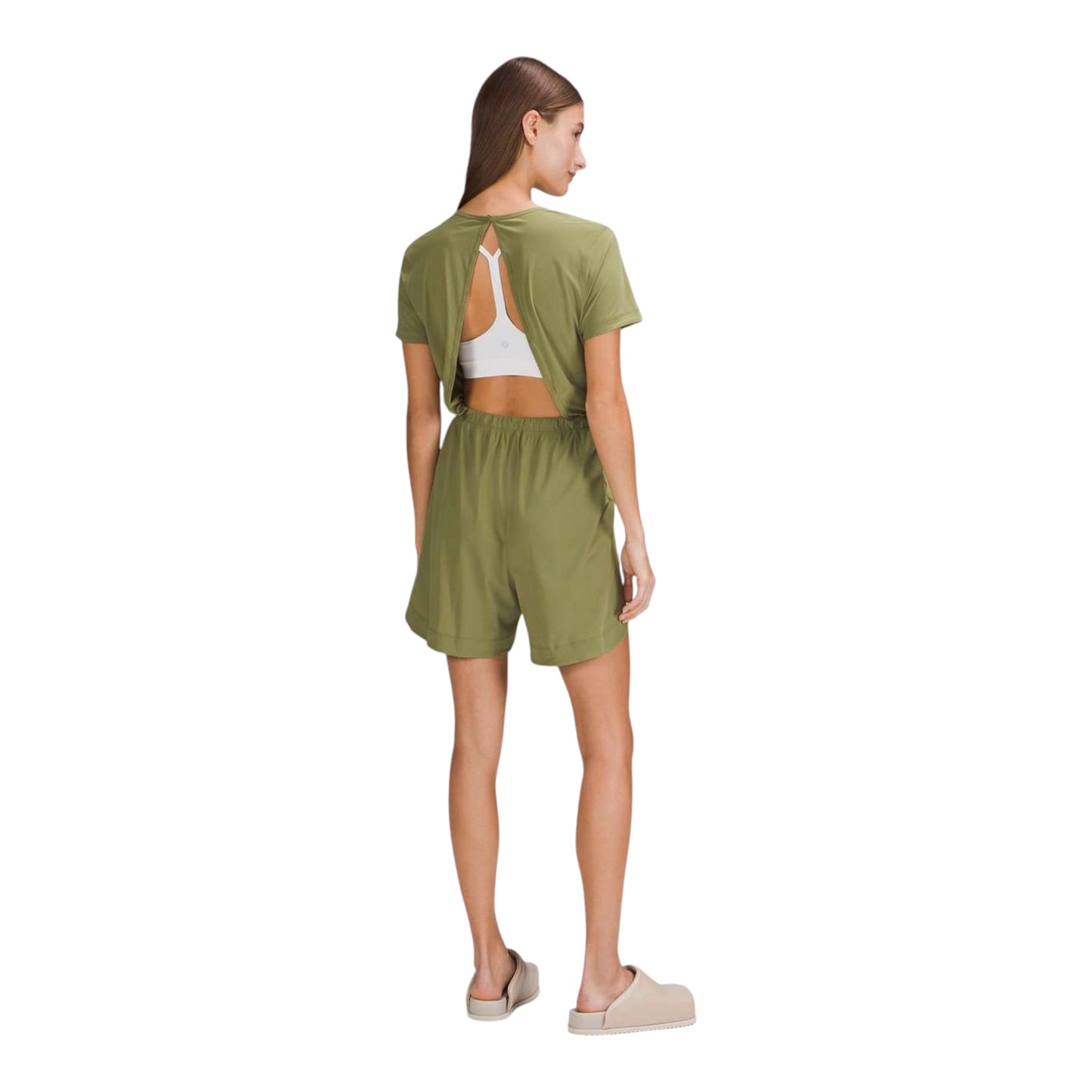 Lightweight High Neck Romper size 4
