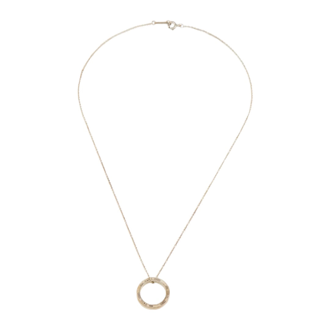 1837 Circle Pendant Necklace