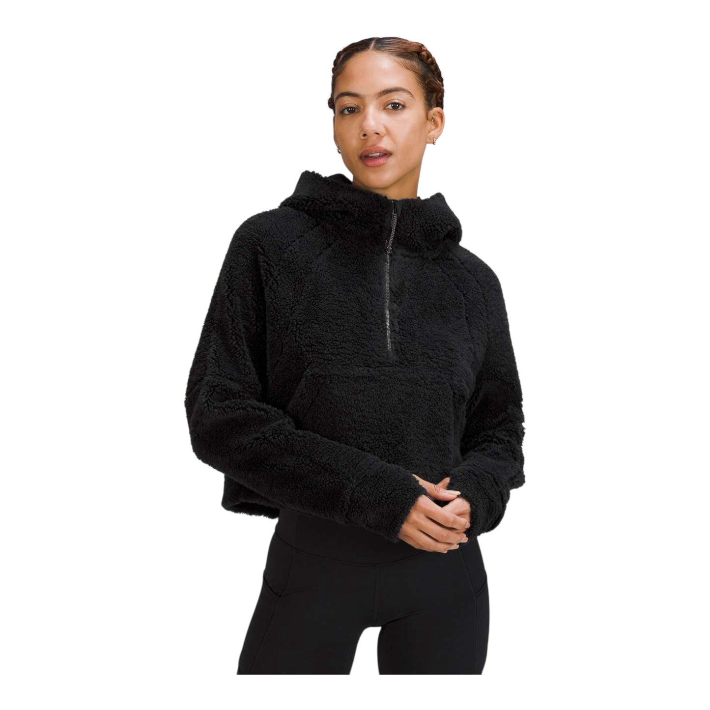 Scuba Oversized Fleece Funnel Neck size