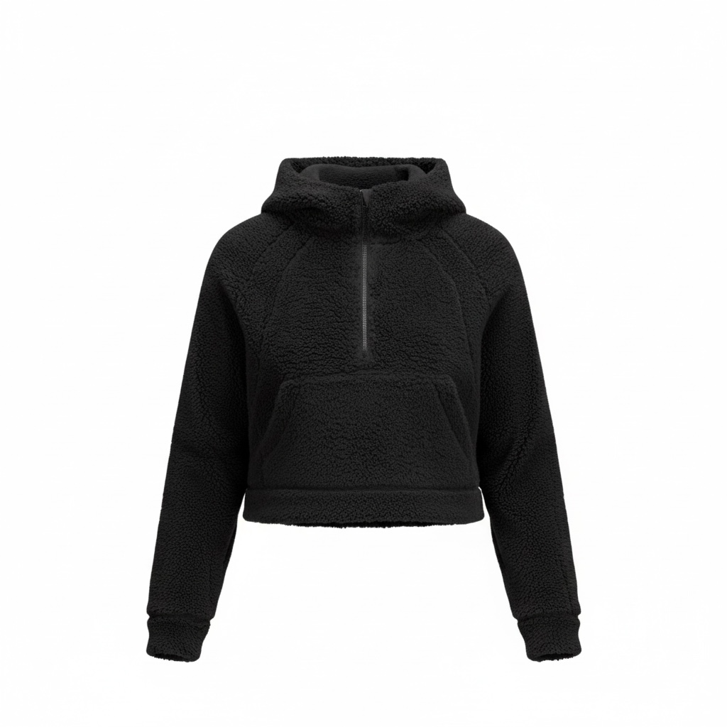 Scuba Oversized Fleece Funnel Neck size