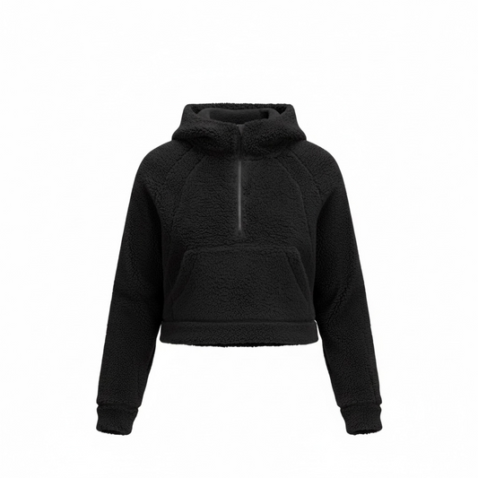 Scuba Oversized Fleece Funnel Neck size