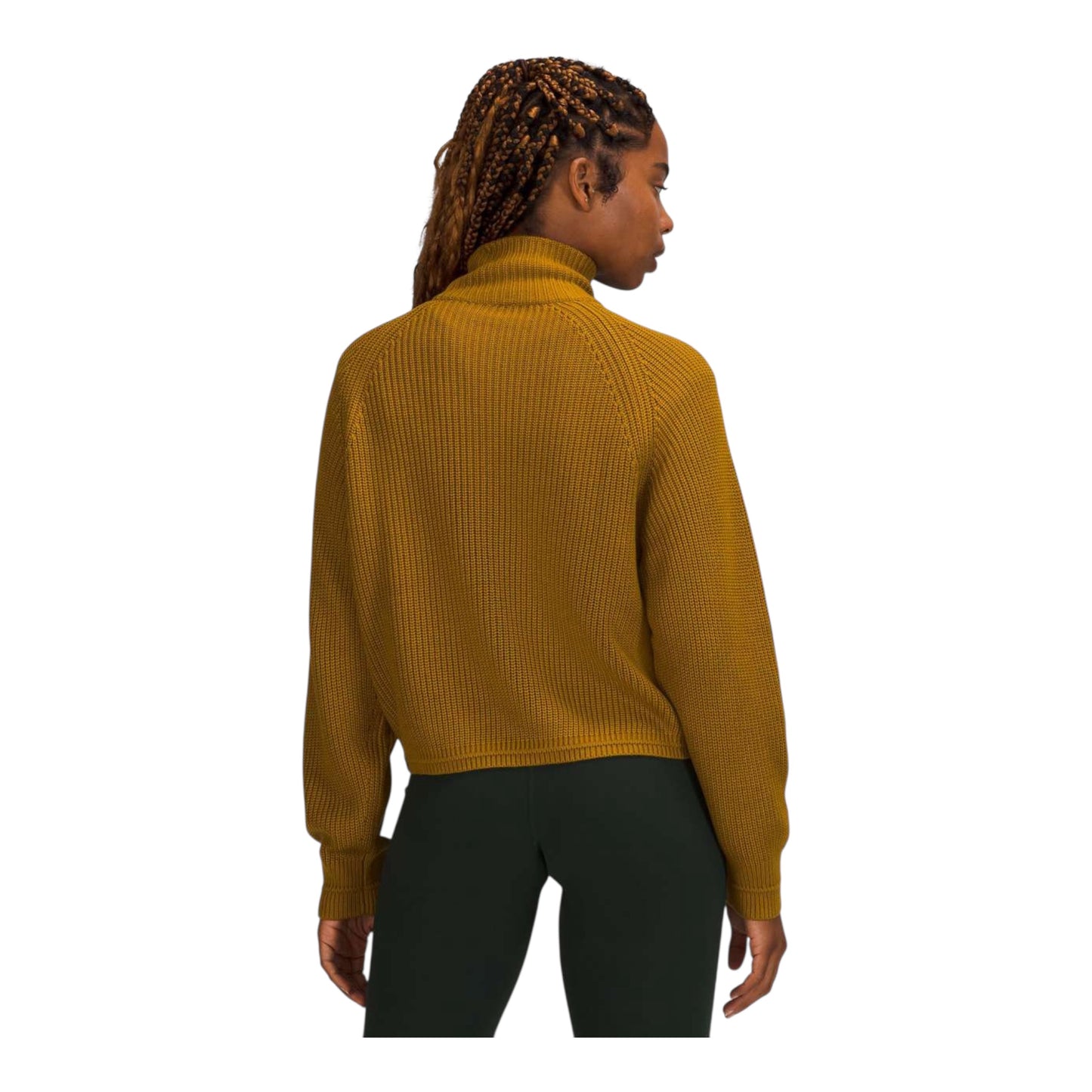 Ribbed Turtleneck Sweater size Small