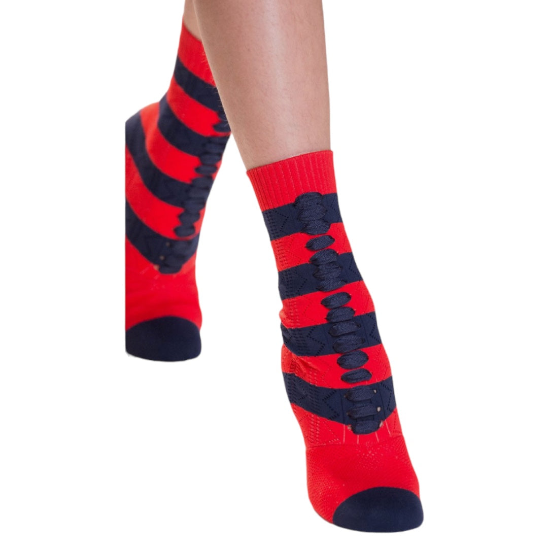 Fabric Sock Booties Size 36.5