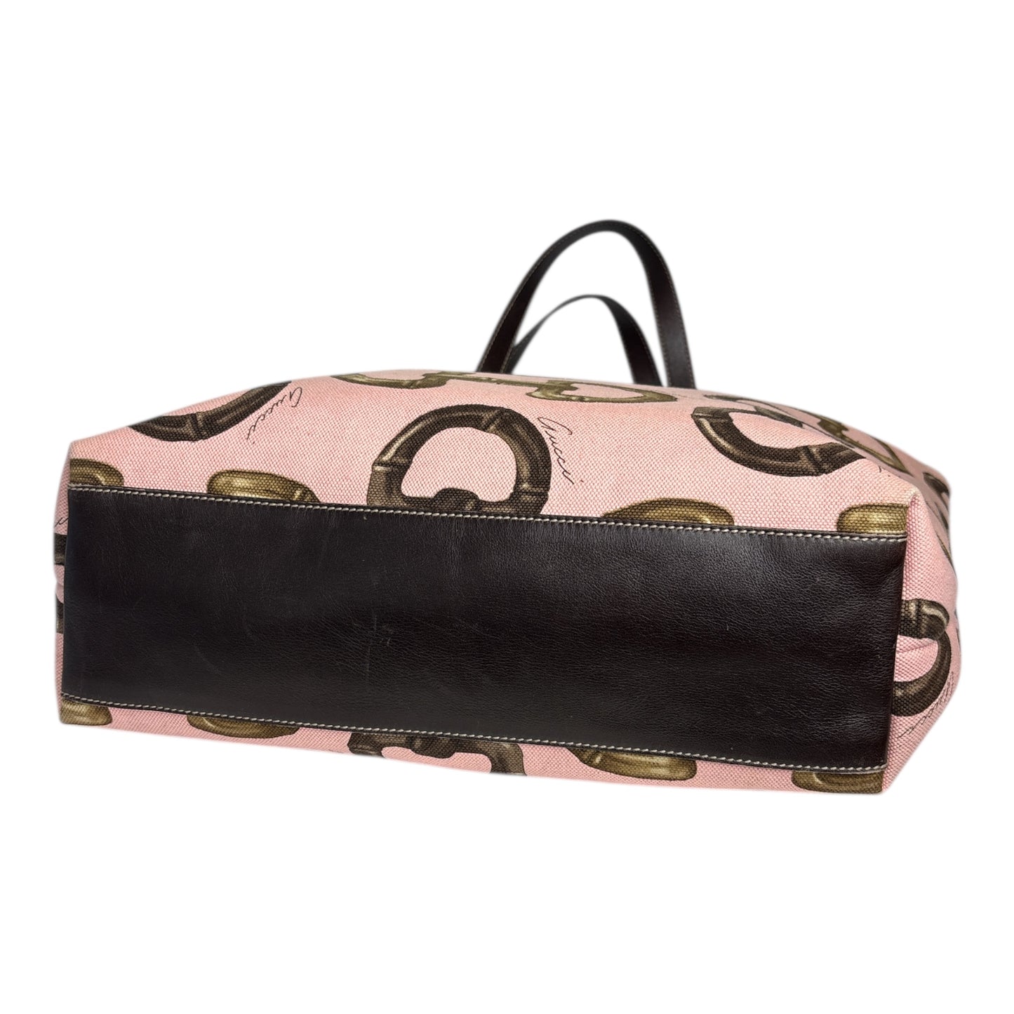 Horsebit Canvas Tote