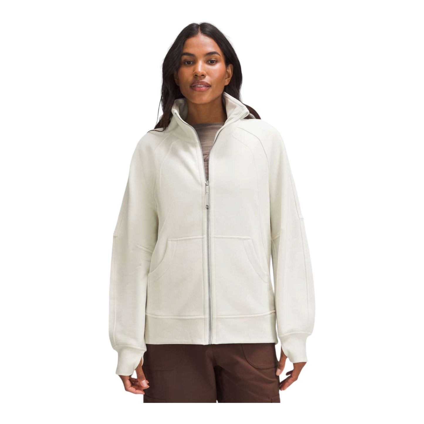 Scuba Oversized Funnel-Neck Full Zip size XSmall/ Small