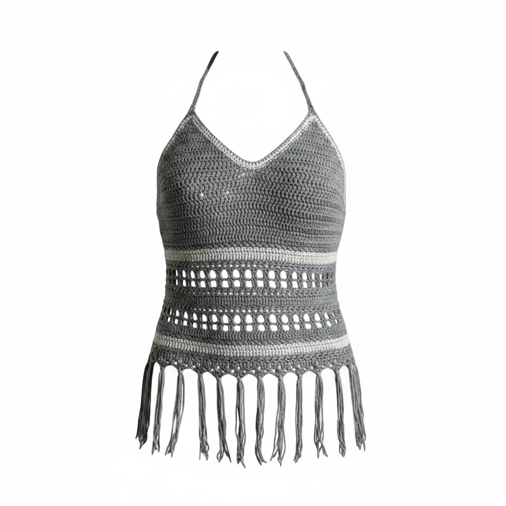 Crochet Halter Top size Small