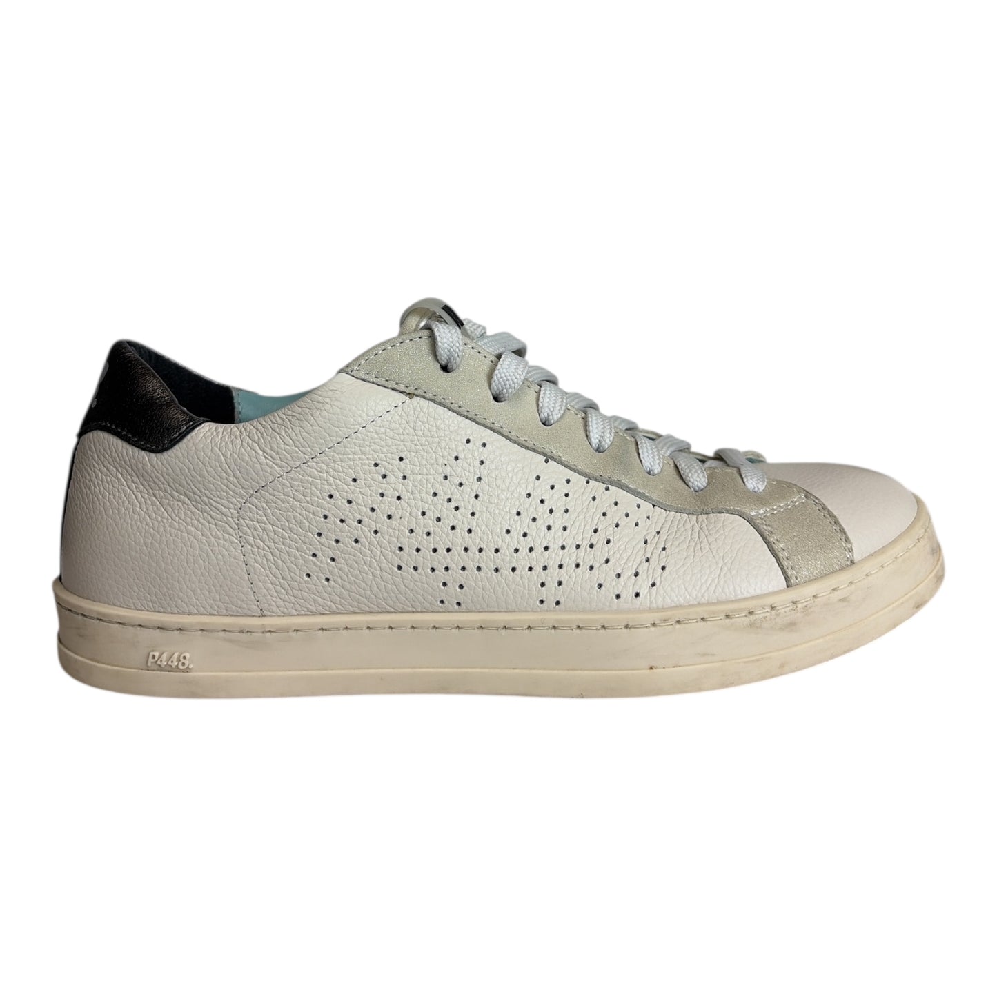 John Perforated Leather Sneakers size 38