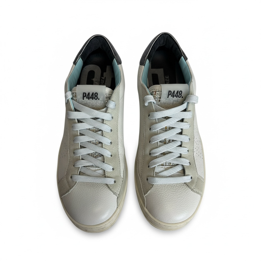 John Perforated Leather Sneakers size 38