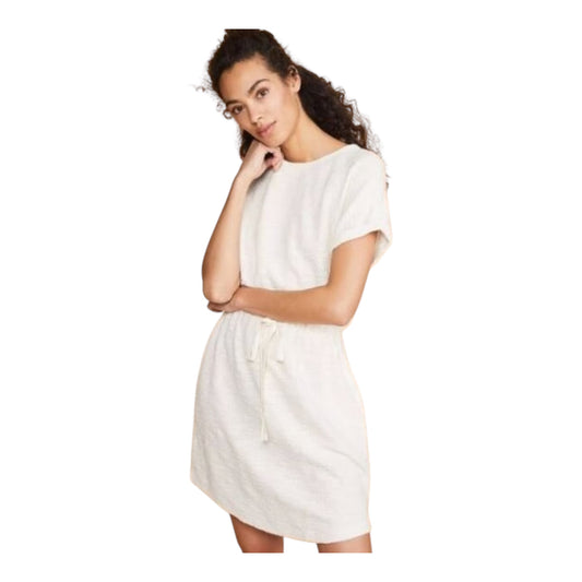 Tweedknit Short Sleeve Drawstring Mini Dress size XLarge