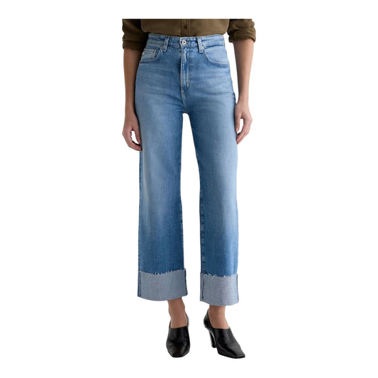 Kora Ankle Cuffed High Rise Wide Leg Jean size 26