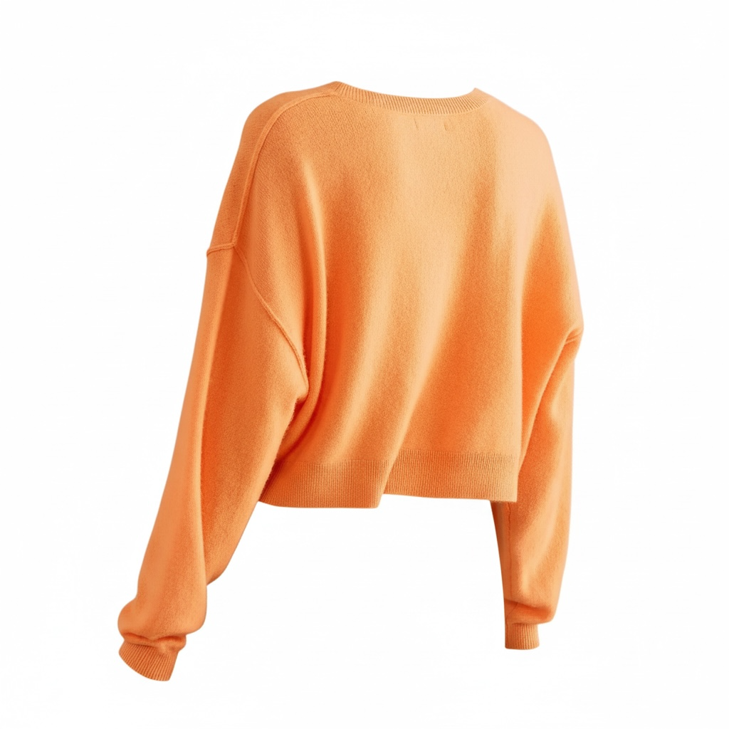 Cropped Cashmere Jumper size XLarge