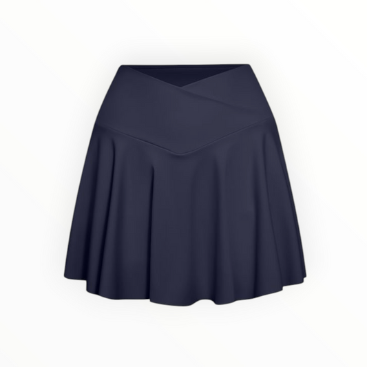 SoftlyZero™ High Waisted Crossover Tennis Skirt size M NEW WITH TAGS