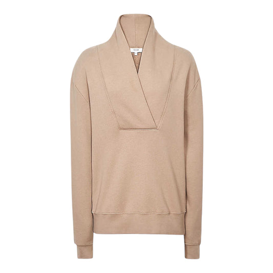 Astrid Collar Brushes Cotton Sweatshirt size Medium NWT