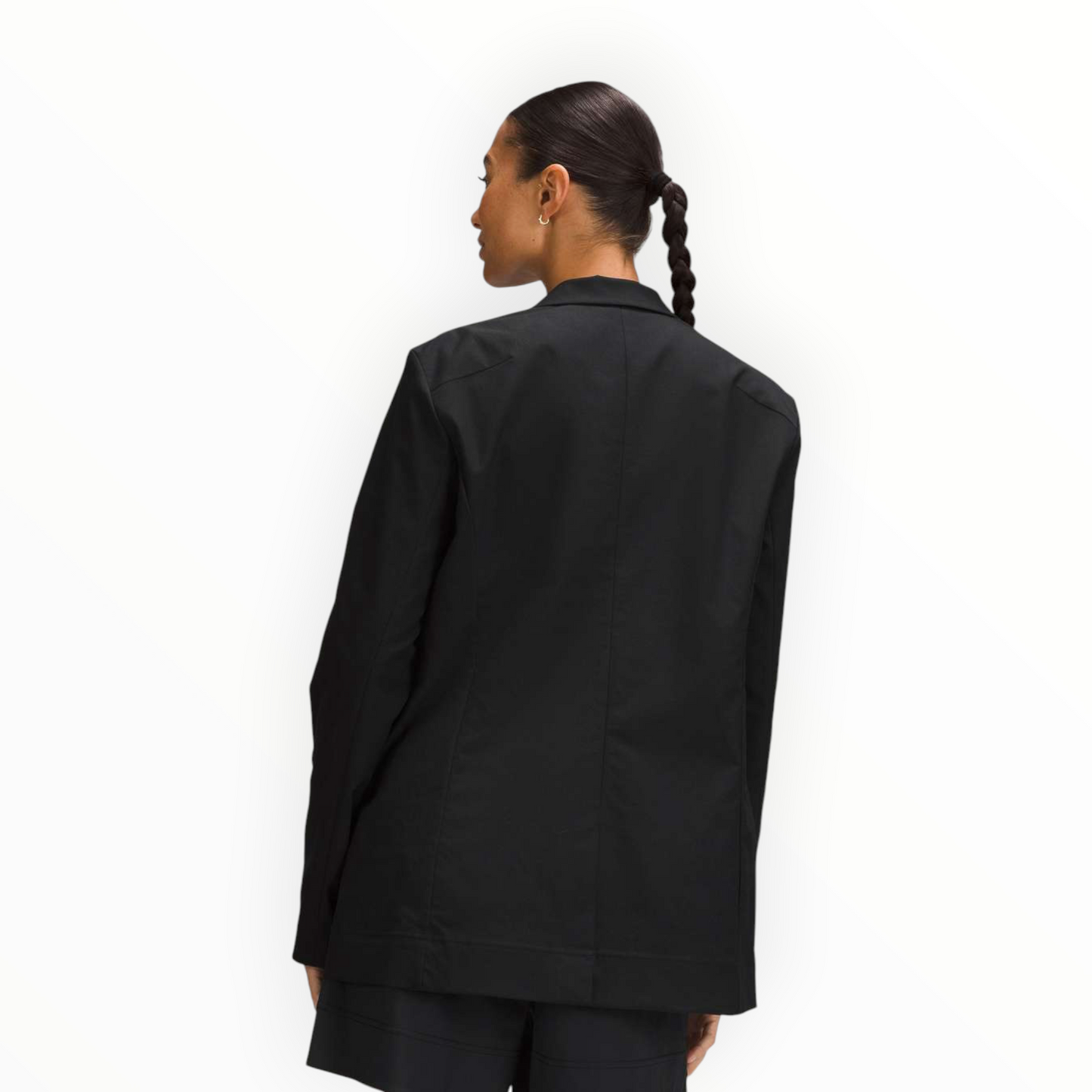 Relaxed-Fit Twill Blazer size S