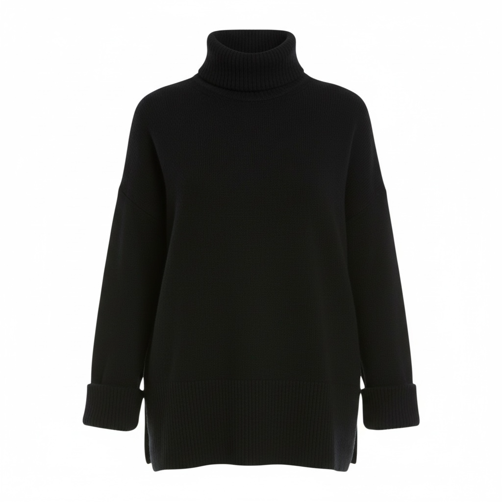 Copal Cashmere-Blend Turtleneck Sweater size Medium