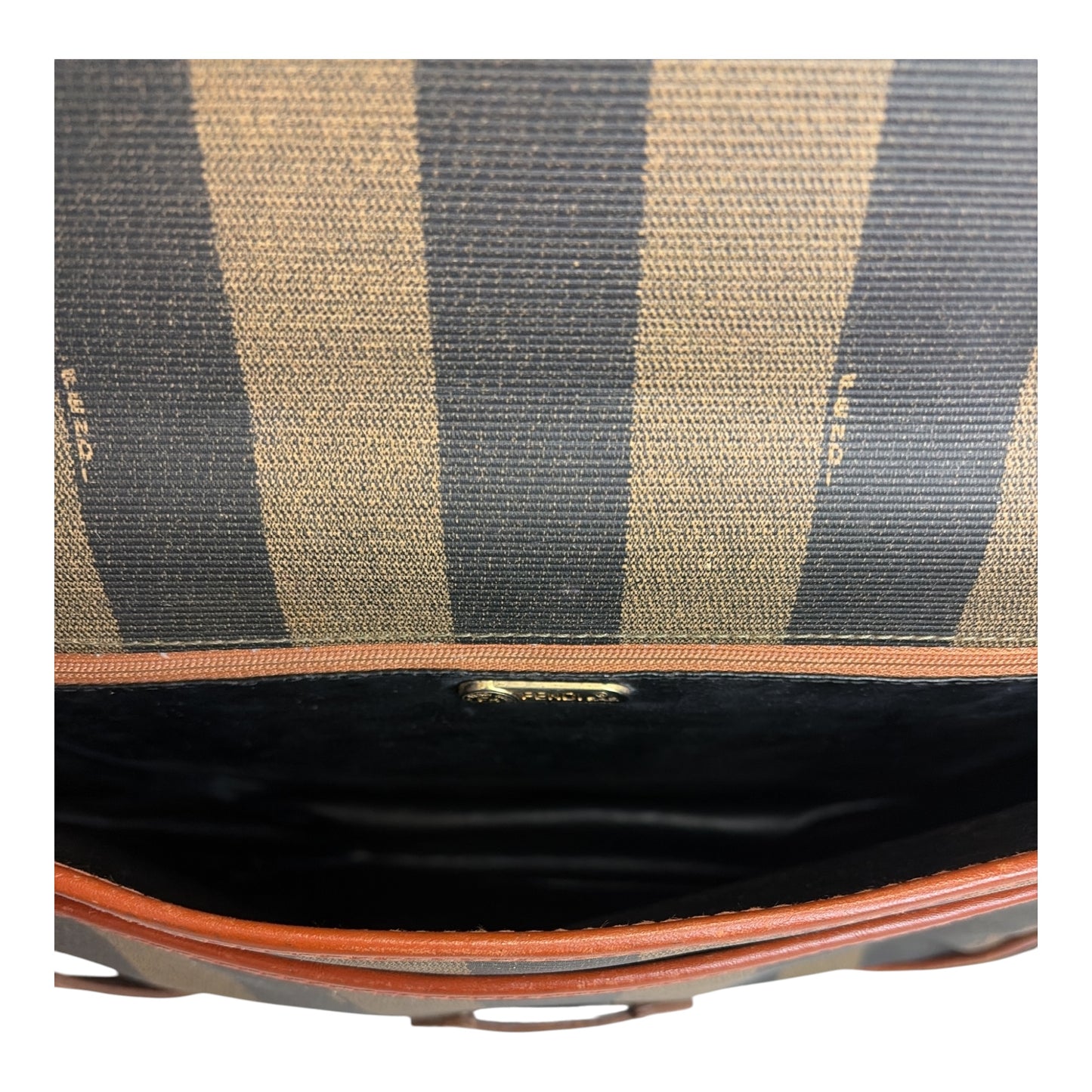 Vintage Pecan Logo Bag Crossbody