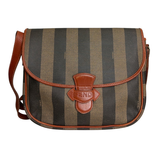Vintage Pecan Logo Bag Crossbody