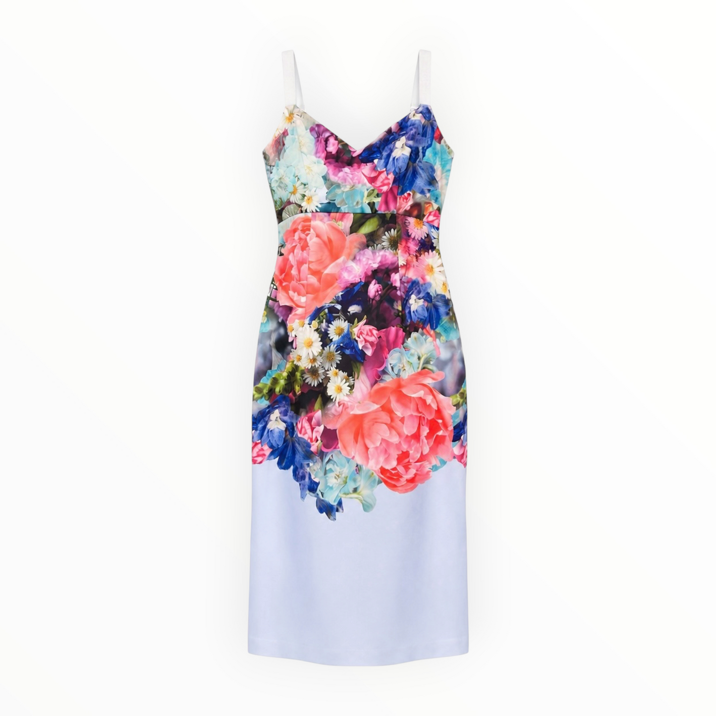 Floral Print Midi Dress size 3