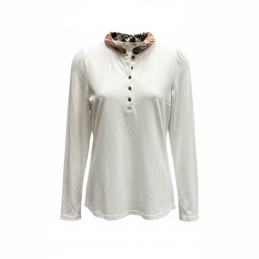 Ruffle Collar Long Sleeve size Medium