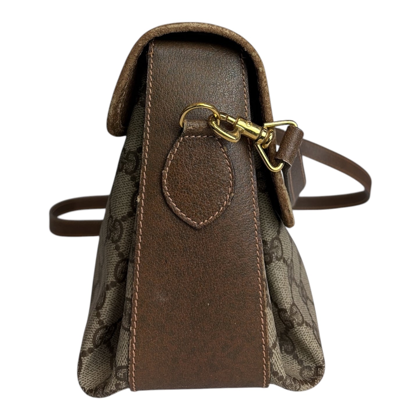 Vintage Coated Canvas Crossbody