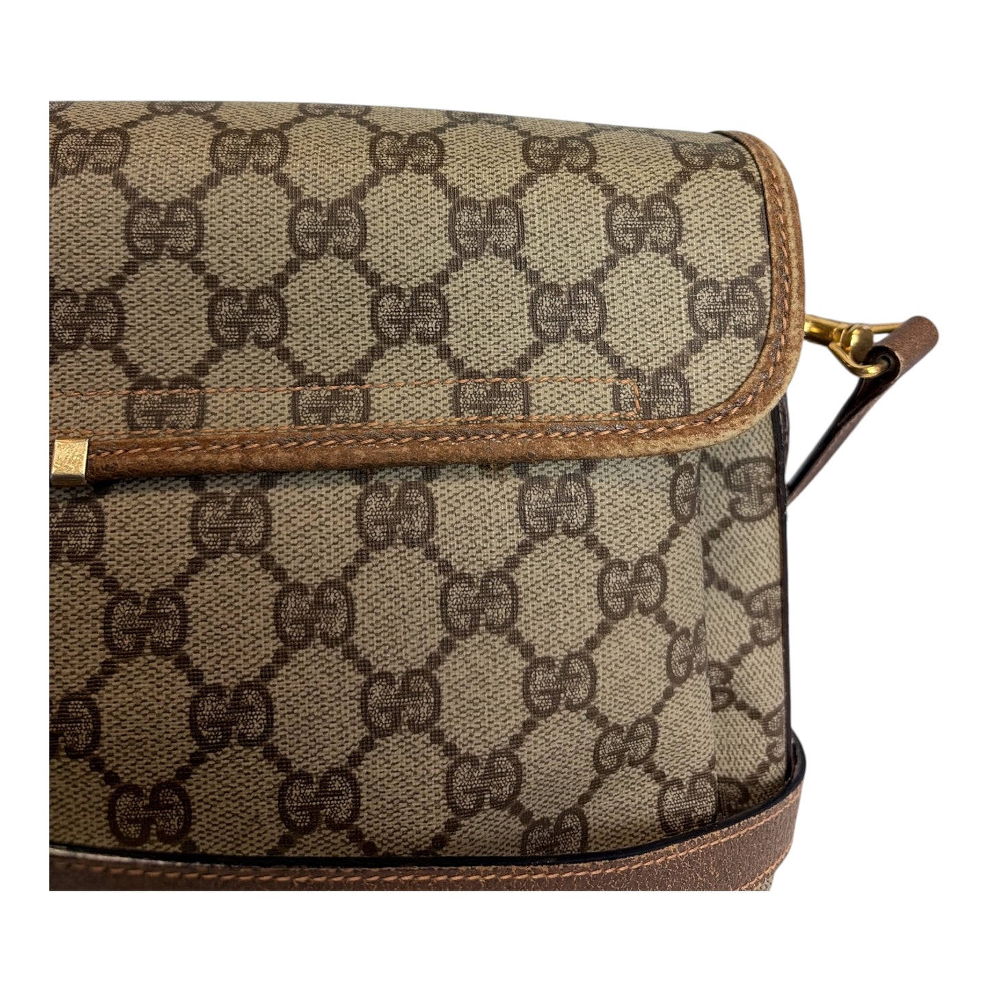 Vintage Coated Canvas Crossbody