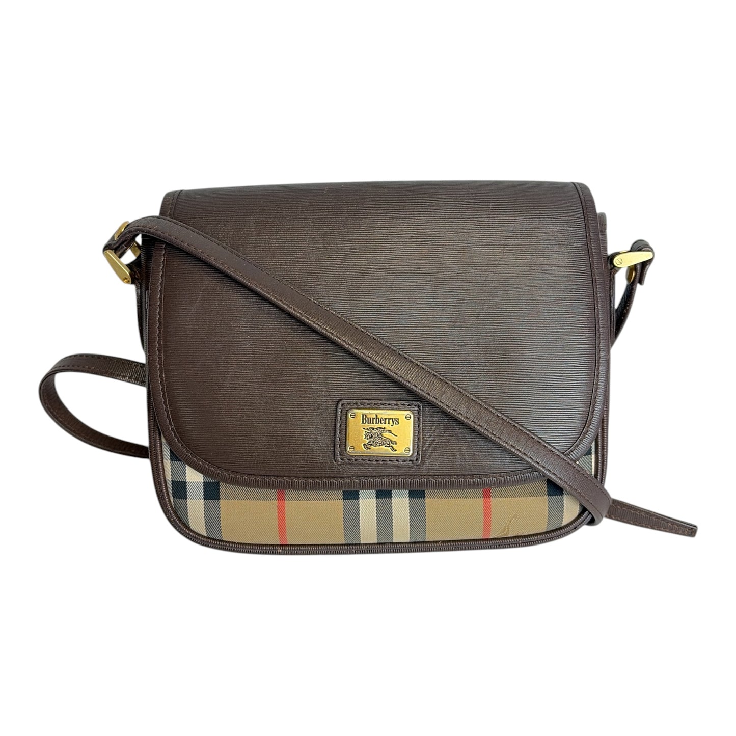 Nova Check Shadow Horse Crossbody