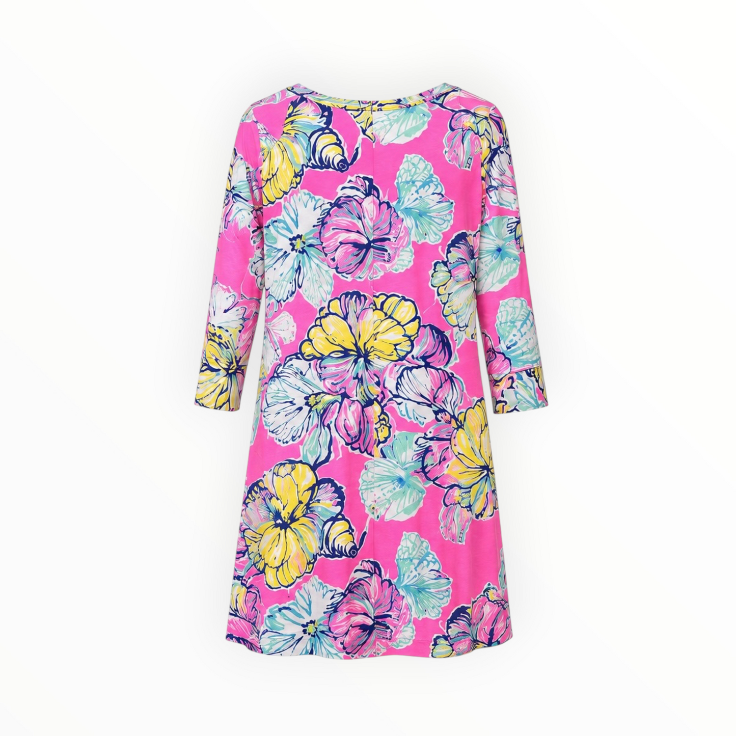 Floral Print Tunic Dress size L